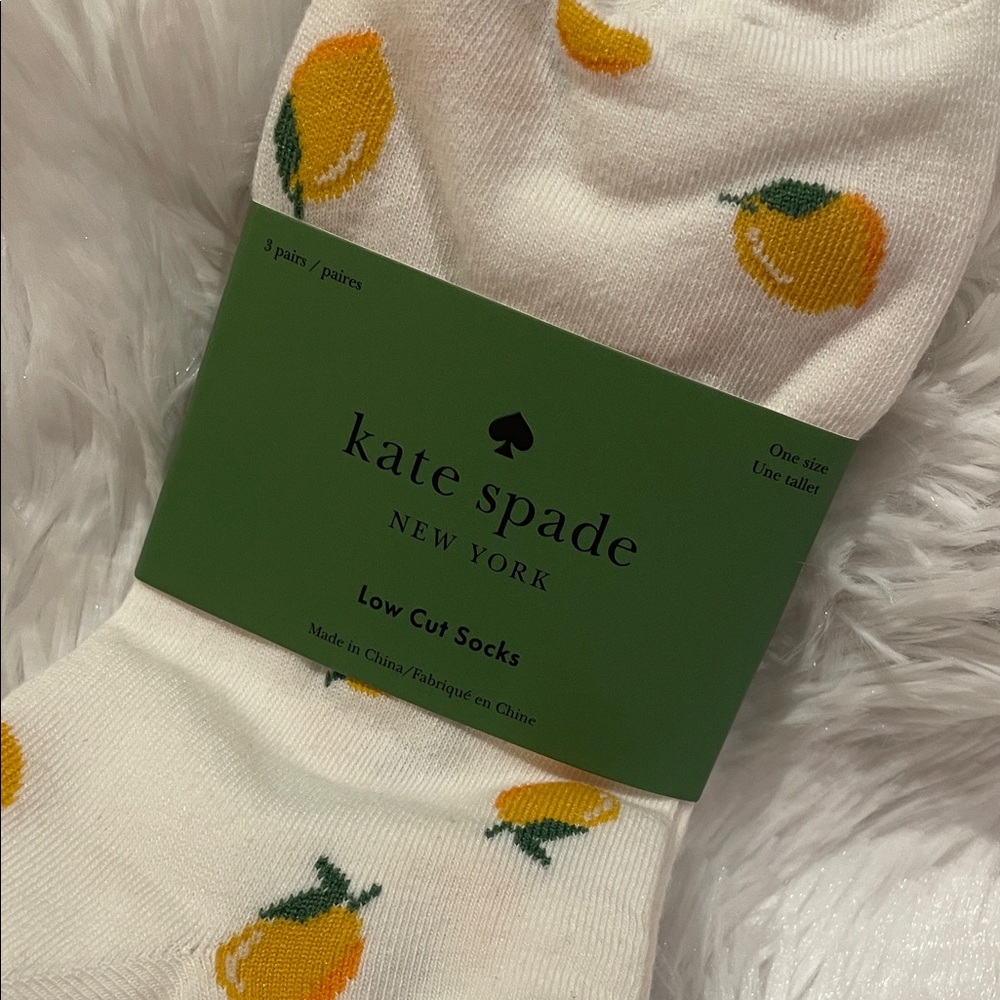 Kate Spade Low Cut Socks - 3 pack